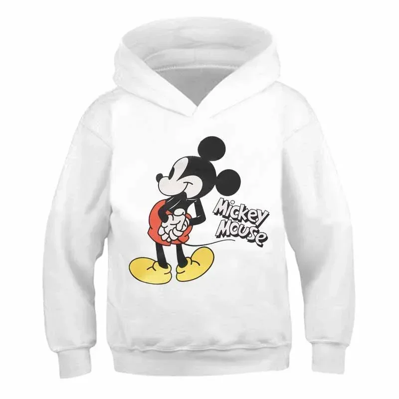 

Mickey Mouse and Minnie Mouse Kids Children Hoodies Autumn Winter Fashion Boys Sweatshirts Girls Boys Clothes 1-14Years