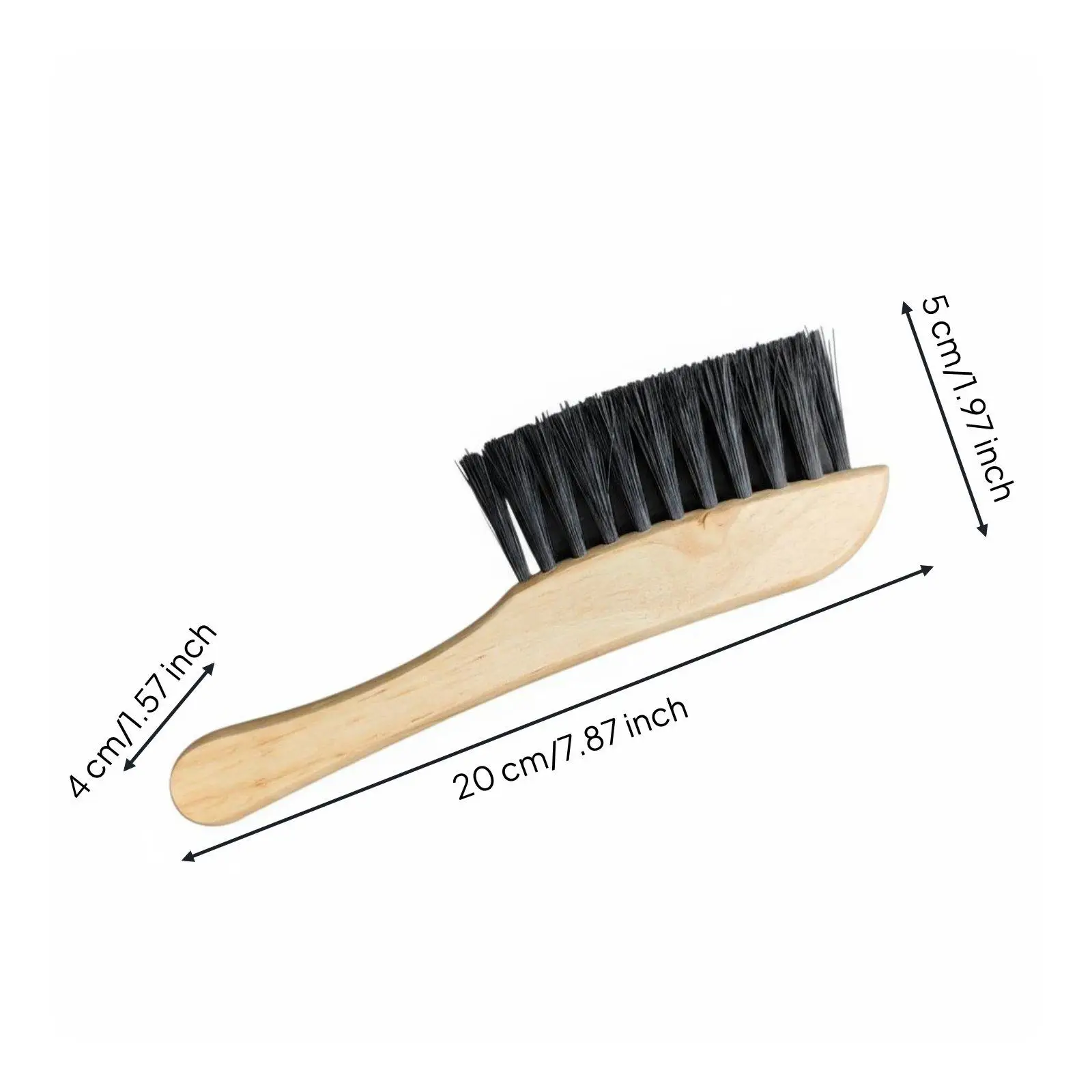 Billiard Brush for Pool Table Cleaning with Soft Nylon Bristles Wood Handle for Snooker Cloth Care