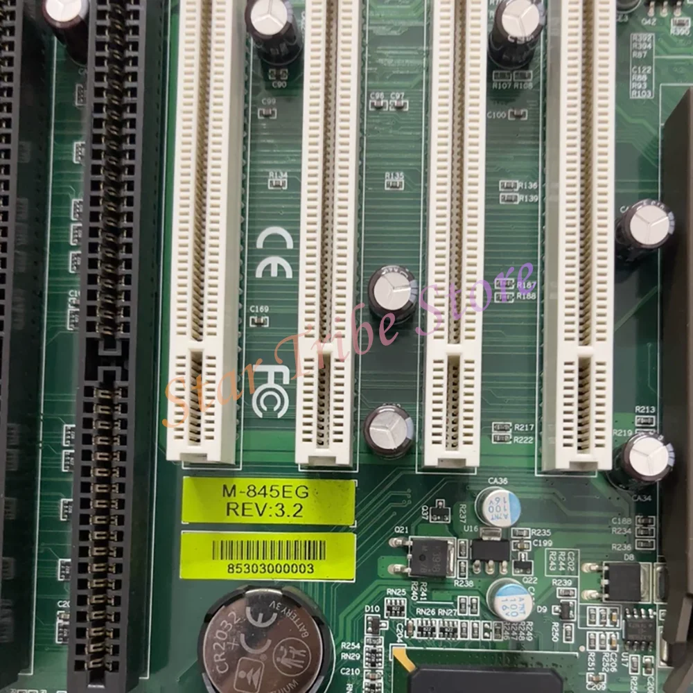 

Hard DisM-845EG(EA)REV:3.2 Industrial Optical Equipment Mainboard With Dual Network Cards and 3 ISA Slots