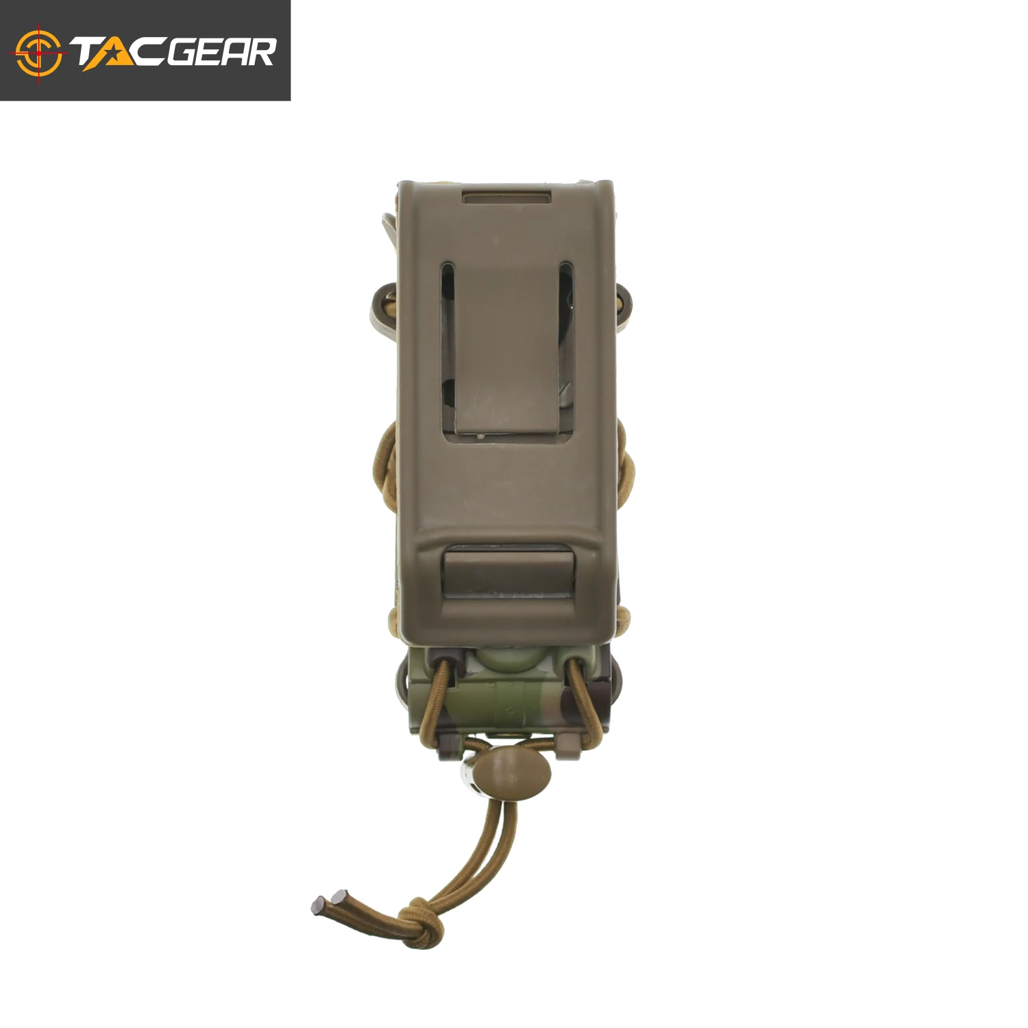 TACGEAR Alien Molle Riemclip Pistol Mag Pouch 9mm.40S&W.45ACP.357 10mm Magazine Pouch EDC Carrier Airsoft Mag Holster