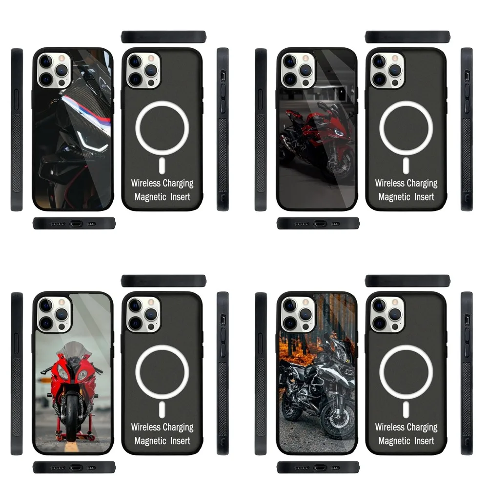 

S-s1000rr motorcycle Phone Case Strong Magnetic For IPhone 16,15,14,13,Pro,Max,Plus,11,12,Mini For Magsafe Wireless Charging