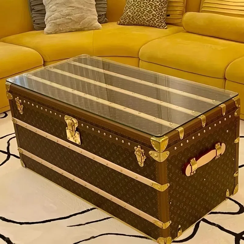 

Классический старый цветочный журнальный столик, ящик для хранения, журнальный столик, шкаф для хранения, 110 коробок из цельного дерева, ретро, жесткая коробка ручной работы