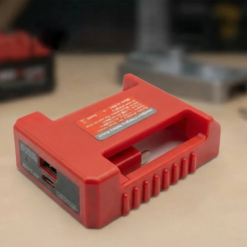 87HD Compactly ABS USB Battery Converters For 48-11-1815,48-11-1828 18V Tool Battery