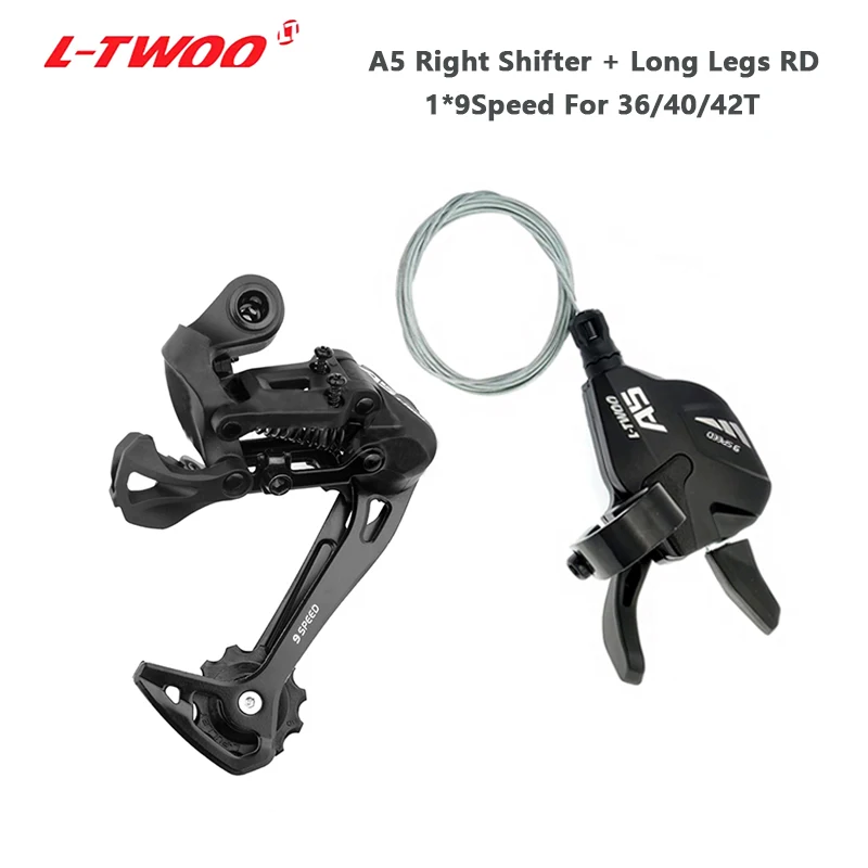 LTWOO A5 1X9 Speed Derailleurs Bike Trigger Shifter Lever Rear Derailleur  Group MTB Bicycle Derailleurs Switche Compatible SRAM