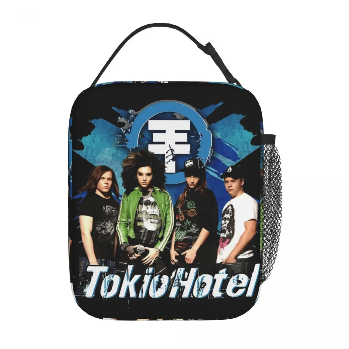 

Tokio Hotel Insulated Lunch Bags Leakproof Meal Container Cooler Bag Tote Lunch Box Beach Travel Men Women