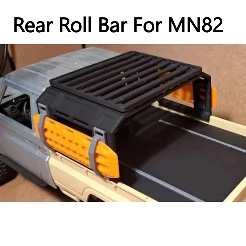 RC Crawler Rear Roll Bar Custom Simulation Mod Part For MN82 1/12 RC Off‑Road Truck Protective Frame DIY Upgrade Spare Accessory