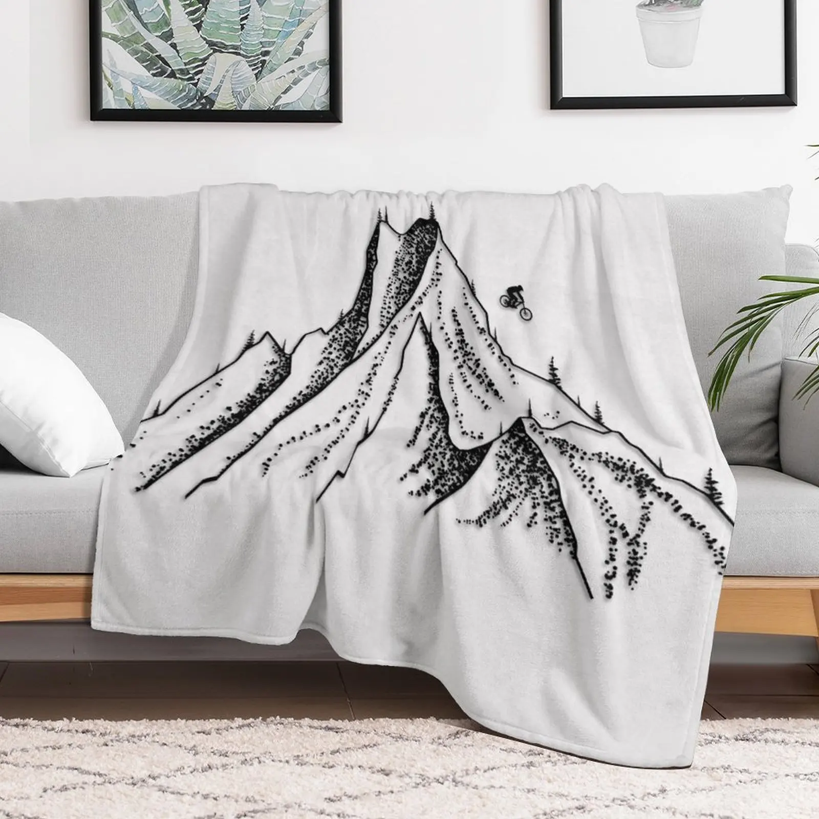 Downhill Throw Blanket Summer Beddings Large Summer Blankets