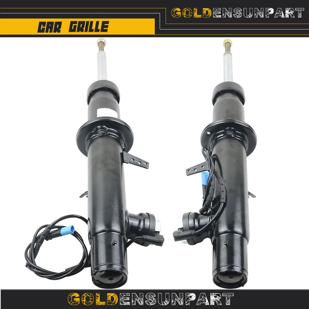 

Pair Front Air Suspension Shock Absorbers 37106875084 For BMW X5 X5M X6 X6M F15 F16 2014-2018