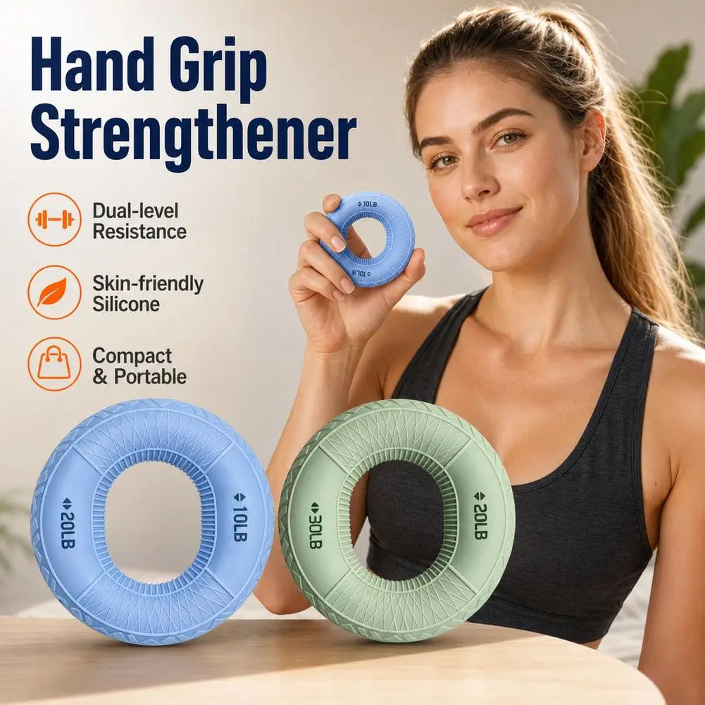 Silicone Grip Strengthener Cute Fidget Keychain Bag Charms with Grip Strength Trainer, Hand-Woven Rope Purse Charms for Handbags
