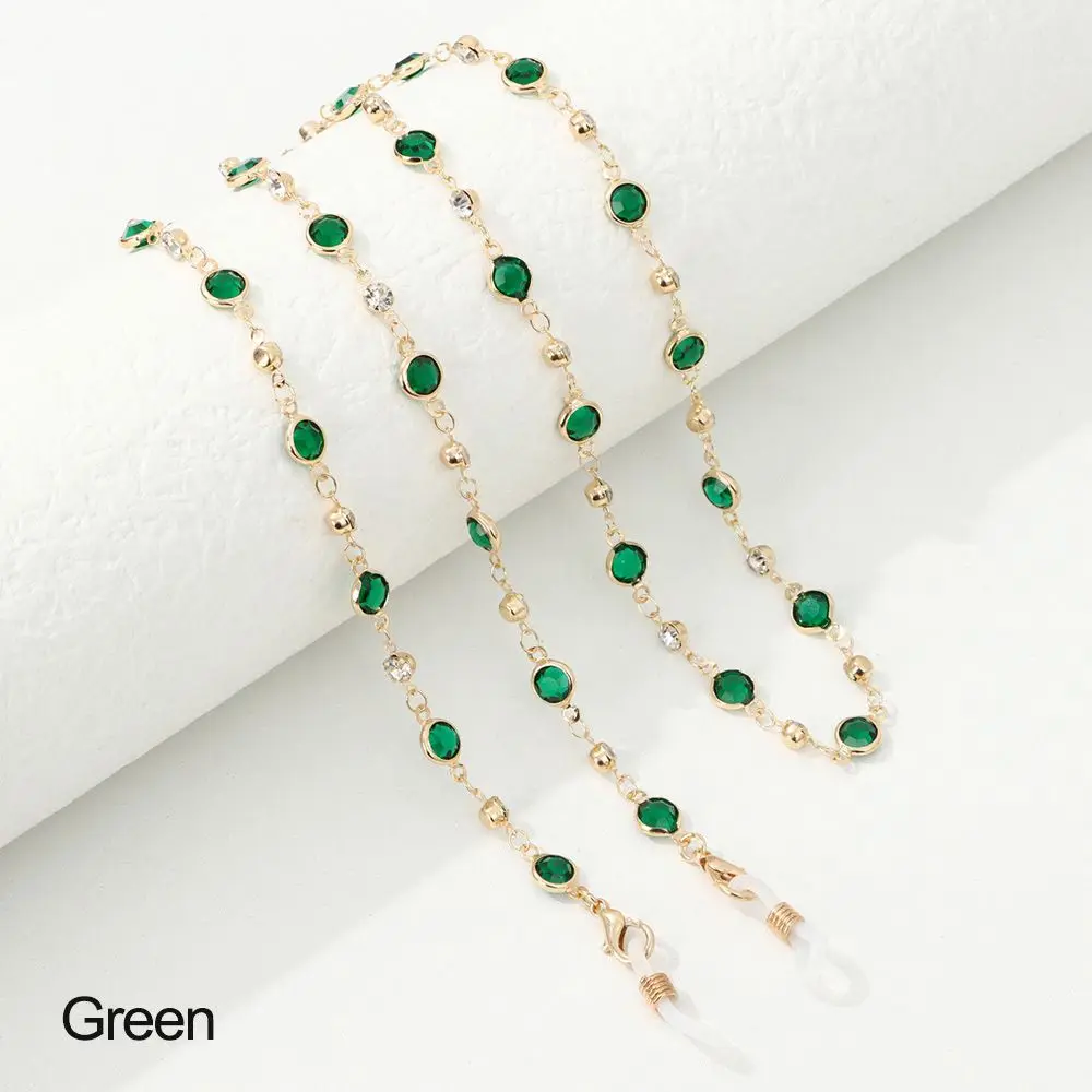 Men Women Long Glass Beads Glasses Chain Eyeglass Lanyard Eye wear Accessories Glasses