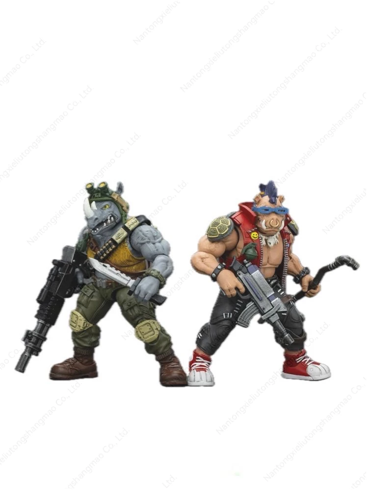 

Фигурка JOYTOY Grupo Tortugas Beebop Rocksteady Anime modelo juguete