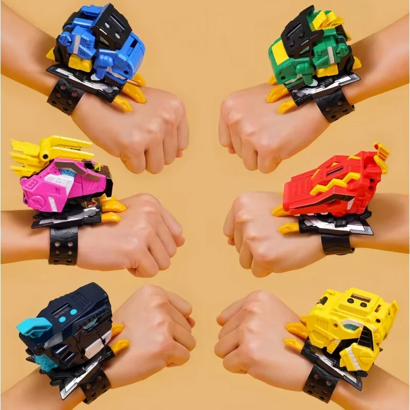 Gorący Towar Miniforce X Zegarek Zabawka Super Dinozaur Power Mecha Robot Transformujący Ulubiona Zabawka Chłopiec Ruchomy Model Zabawka Personalizowana G