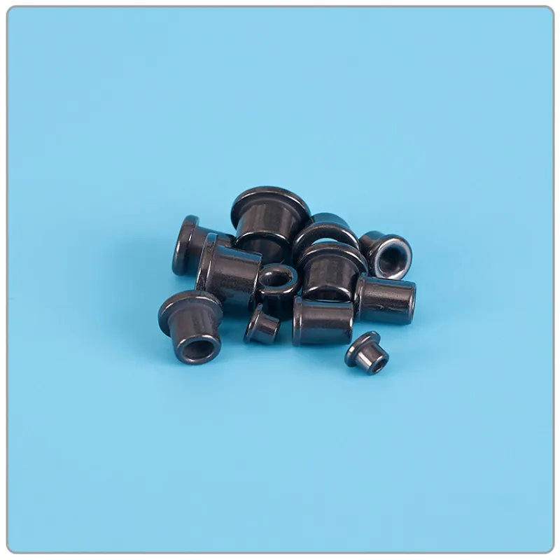 20PCS Titanium Oxide Ceramic Bead 6.4X6.8X4 Wear Resistant Magnetic Bead for Textile Winding Machine