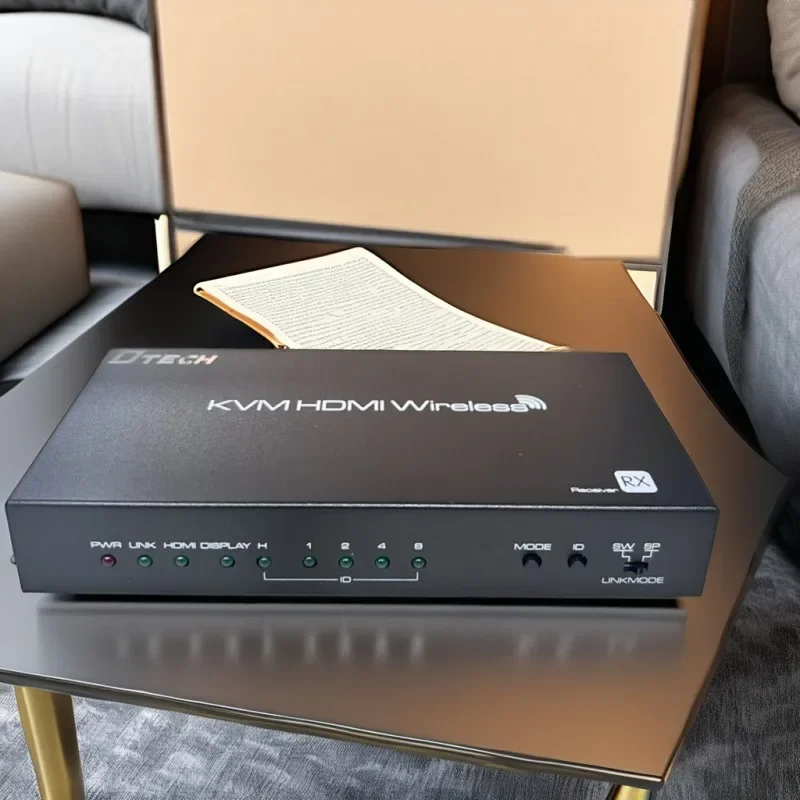 4K @ 30 Гц Hd mi Extender 100 м Loopout Поддержка USB IR RS232 KVM Беспроводной удлинитель HDMI (TX RX)