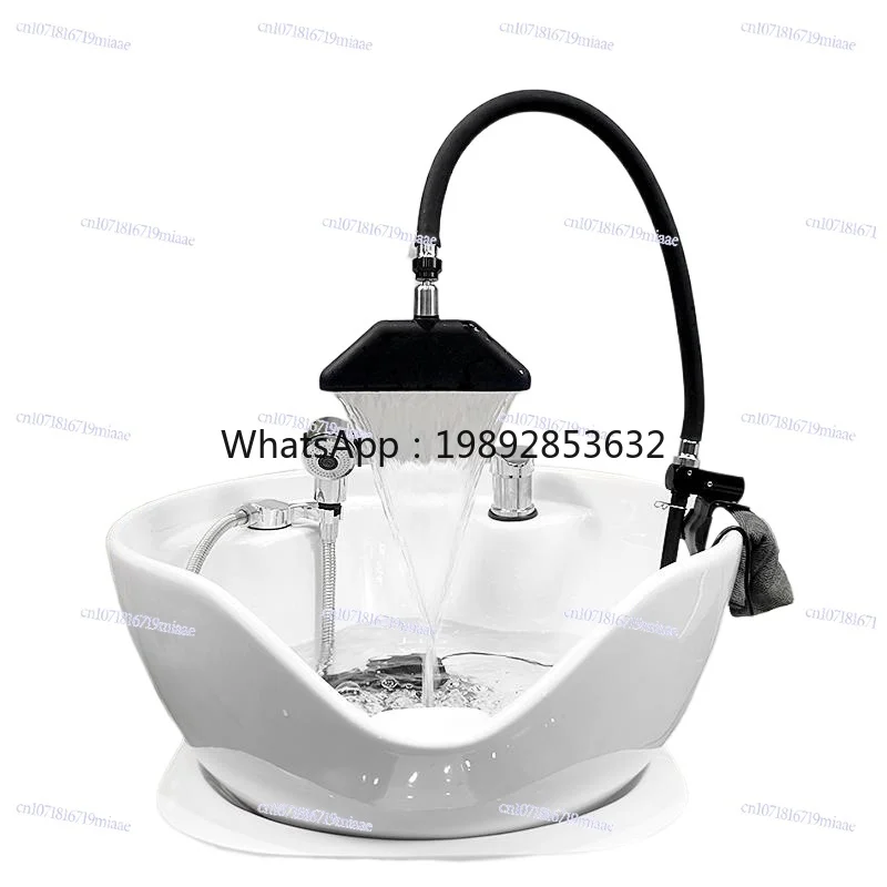 Carbonated Spring Head Treatment Hair Care, Waterfall Faucet Shower, Traditional Chinese Medicine Water Circulation