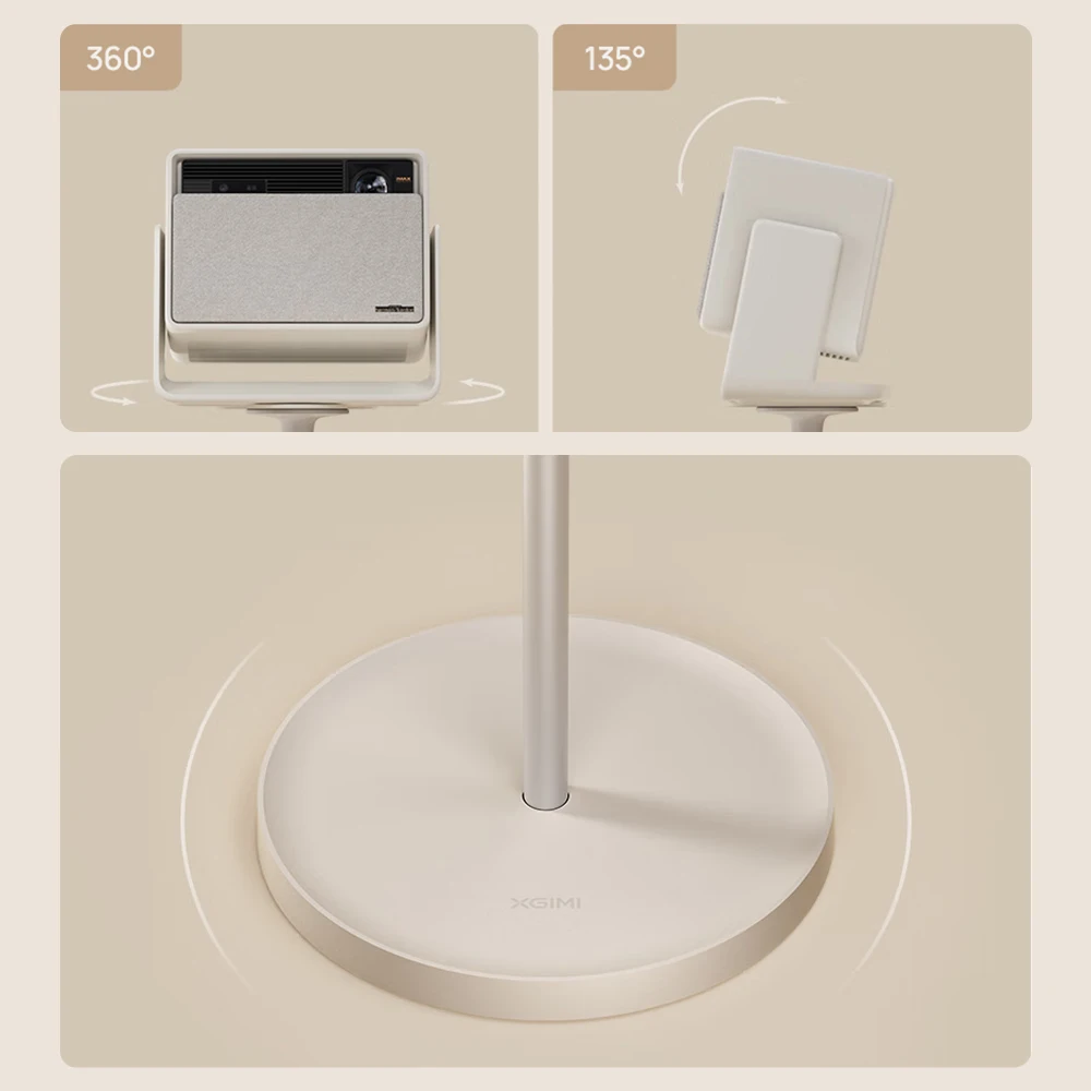 ملحقات جهاز العرض XGIMI: حامل أرضي مع Gimbal (بدلة مع XGIMI RS 10، RS 10 Pro، RS 10 mini، RS 10 Plus) إلخ