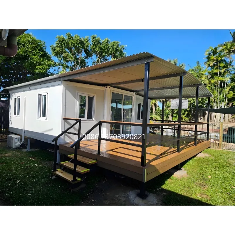 High Prefabrication 20ft Expandable Steel Modular Container Home Ready-to-Use Office for Hotels At Competitive Price