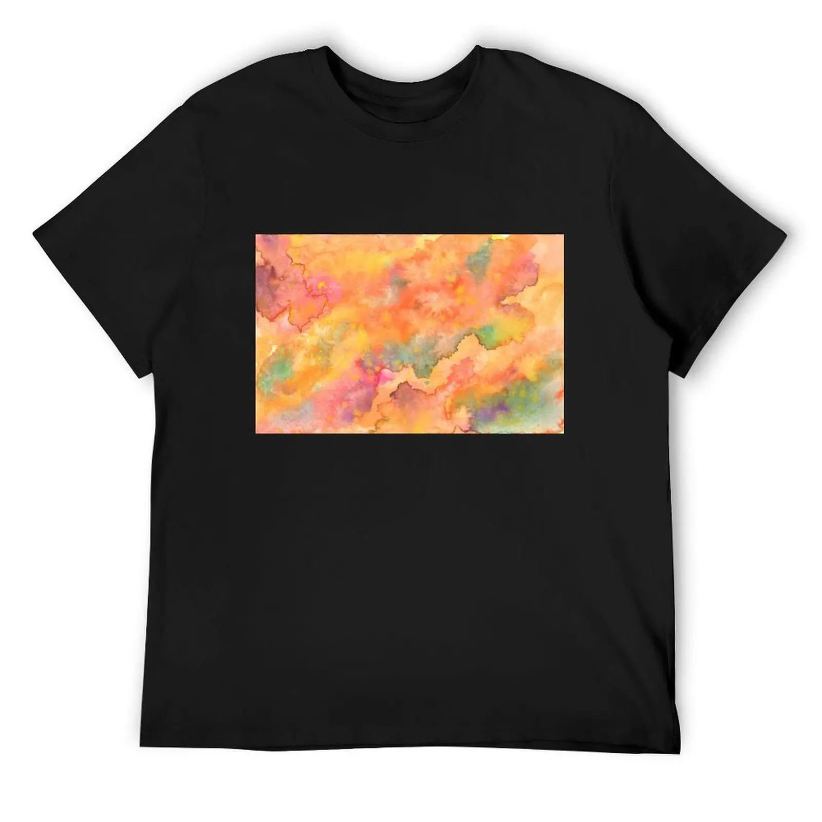 

Rainbow Sherbert T-Shirt plus sizes street wear blacks graphic t shirts fruit of the loom mens t shirts