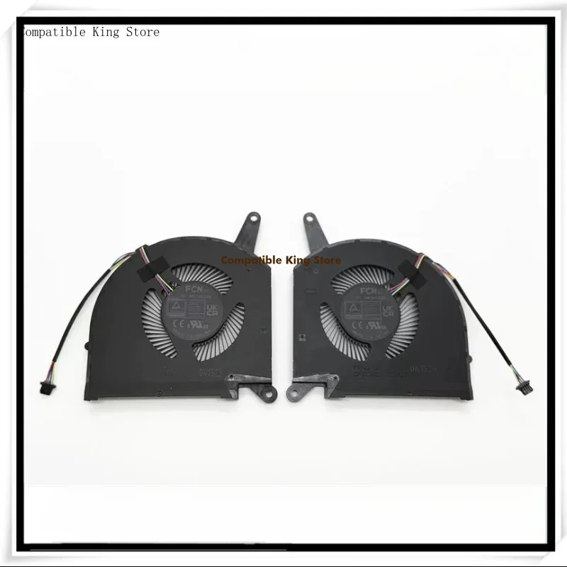 Ventilateur de refroidissement CPU + GPU pour ordinateur portable, Original, pour Gigabyte AORUS 17 RX7P, FPNQ FPNP DC12V 1A