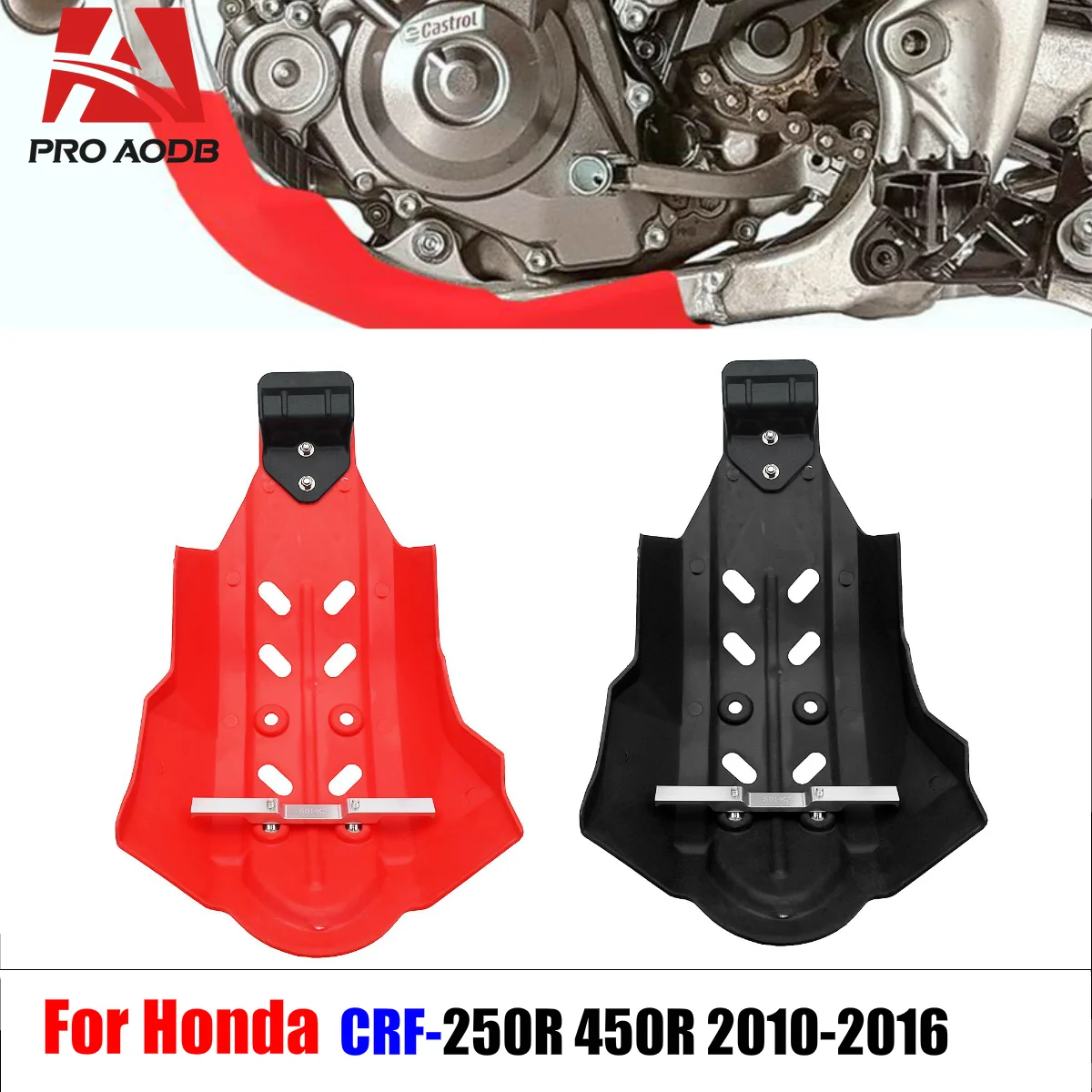 Motorcycle High-Quality Engine Guard Cover Protector For Honda CRF 250R 450R Dirt Pit Bike 2010 2011 2012 2013 2014 2015 2016