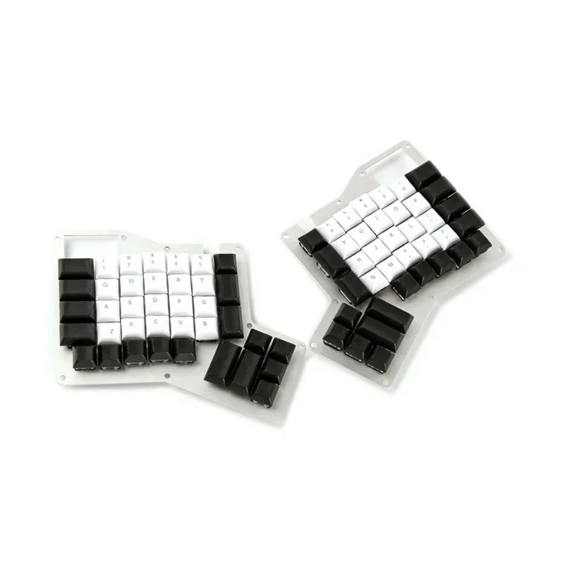 Imagem -06 - Ergodox-keycaps Personalizados de Teclado Dividido Ergo Pbt Keycap Dsa Laser Gravado Ponto Chave Cap para Jogos Presente Teclado Mecânico