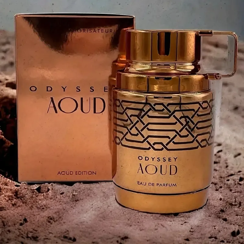Armaf Odyssey Aoud Eau de Parfum Spray 100 مل عطور عربية أصلية عالية الجودة تدوم طويلاً عطر خشبي حار هدية كولونيا للرجال #1