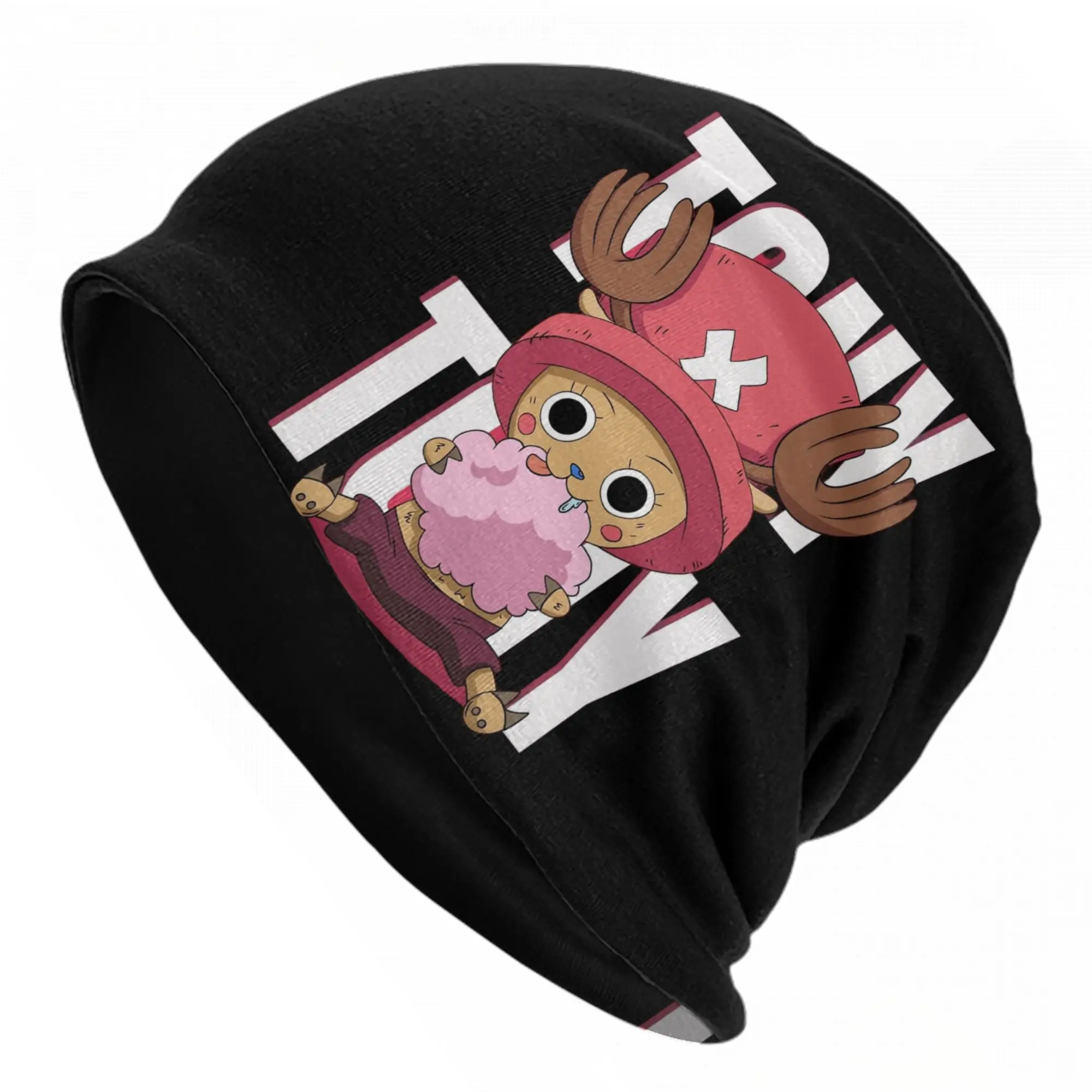 Tony Tony Chopper Caps One Piece  Fashion Men Women Street Skullies Beanies Hat Summer Warm Head Wrap Bonnet Hat