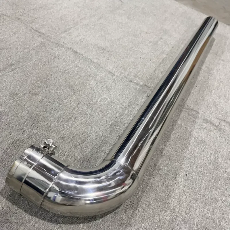 Stainless Steel Exhaust Pipe Connector for Large Car Generator and Engineering Vehicle Custom Shaped Connecting Tube