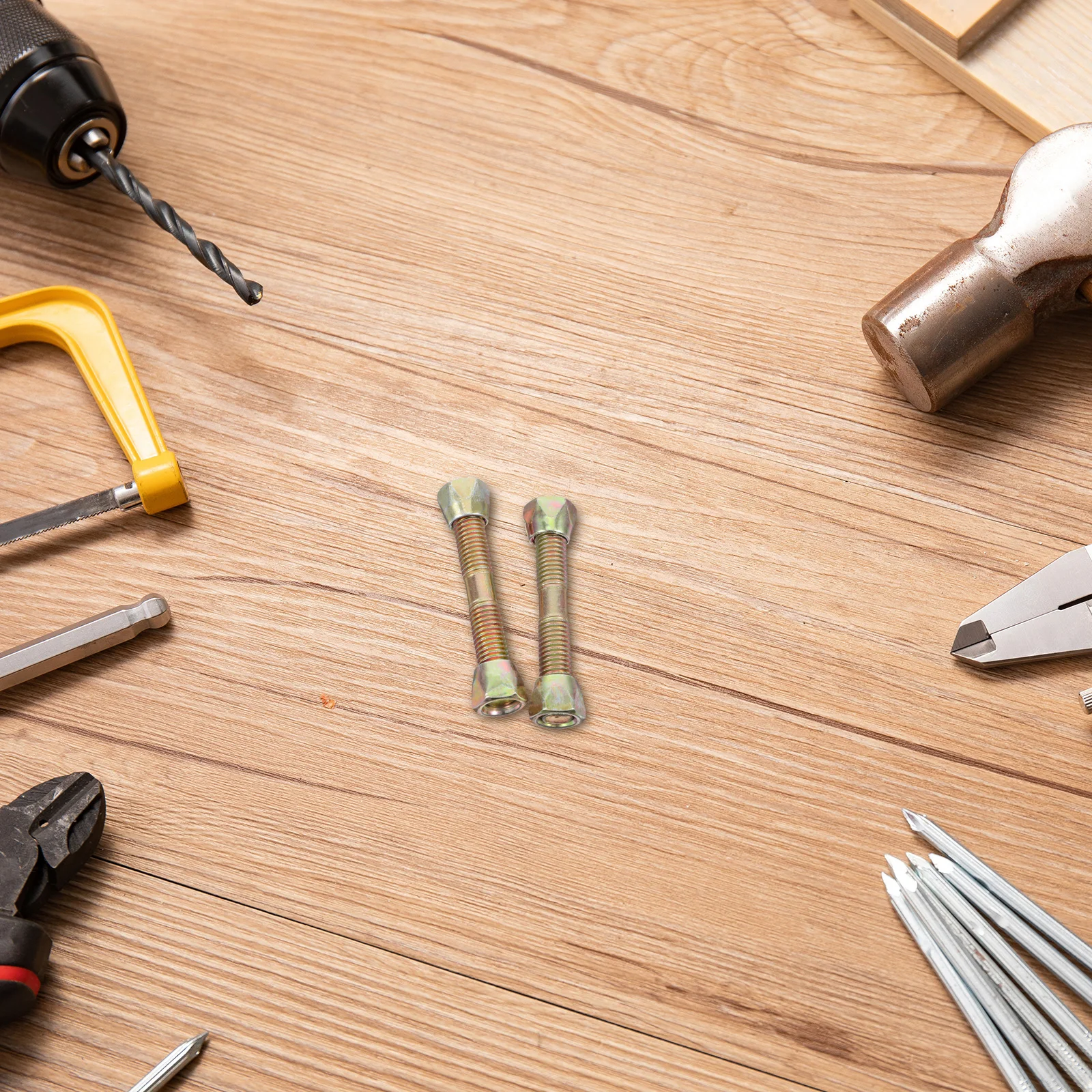 

2Pcs Hanging Basket Accessories Heavy Duty Spring Screws for Cradle Swing Chair Installation Outdoor Basket Mounting Hardware