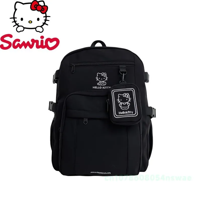 

Sanrio Hello Kitty New Fashion Student Backpack Large Capacity Fashion Leisure Backpack Multifunctional Student Backpack
