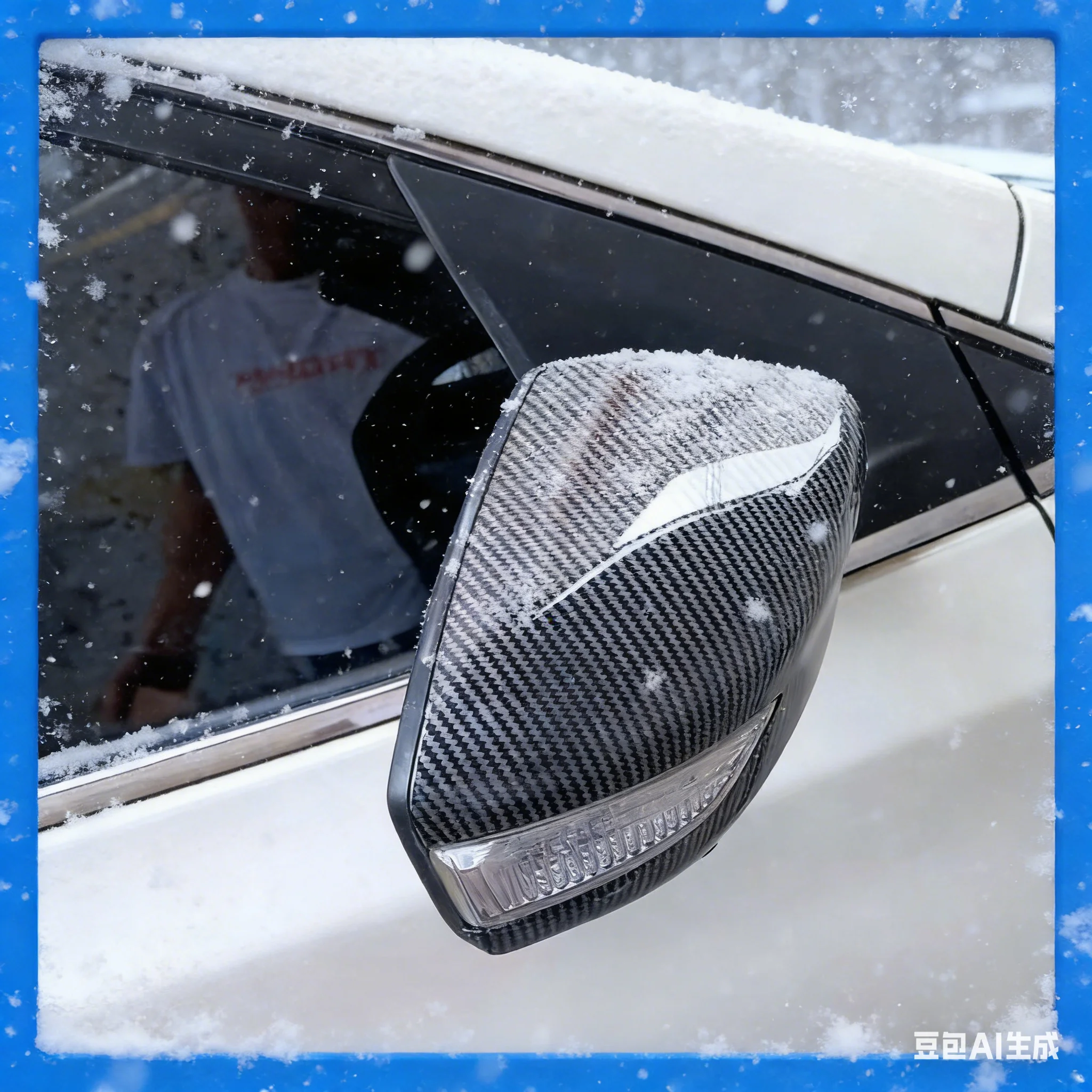 

For NISSAN ALTIMA L33 2013-2015 Door Side Rearview Mirror Cover Cap Replace Style Decorative Original Style Car Accessories