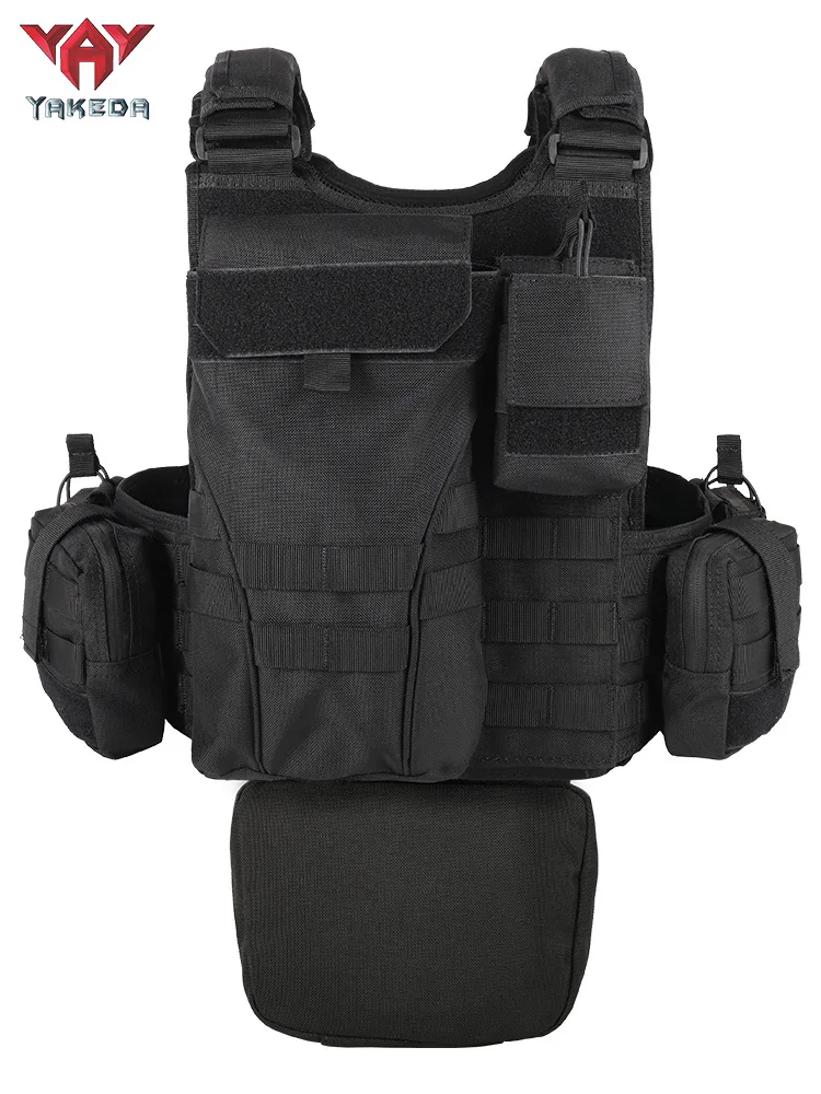 Imagem -06 - Yakeda Outdoor Live cs Conjunto Completo de Uniformes de Treinamento Molle Sistema Colete Tático Resistente ao Desgaste e Respirável Poliéster Novo