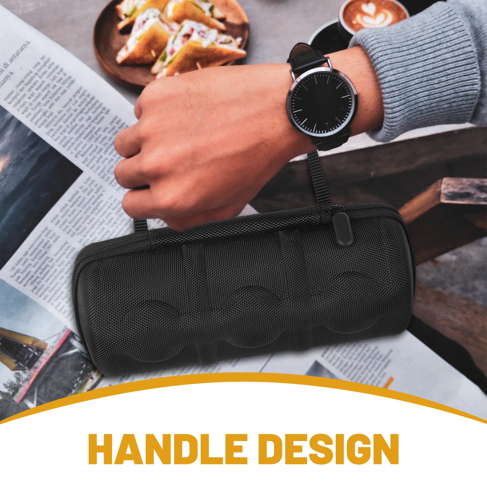 

Storage Travel Men Accessories Shockproof Portable Business Pouch Watch Display Pouch Watch Case Lightweight Outdoor