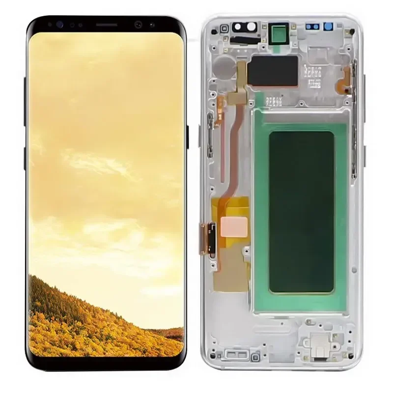 For Samsung Galaxy S8 Plus AMOLED LCD Display G955 G955F SM-G955F/DS G955U S8+ Lcd Touch Screen Digitize Assembly With Dots