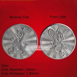10pcs Game Coins Size 25mmX1.85mm Metal Stainless Steel Token For Coin Operated Amusement Arcade Cranes Claw Vending Machine