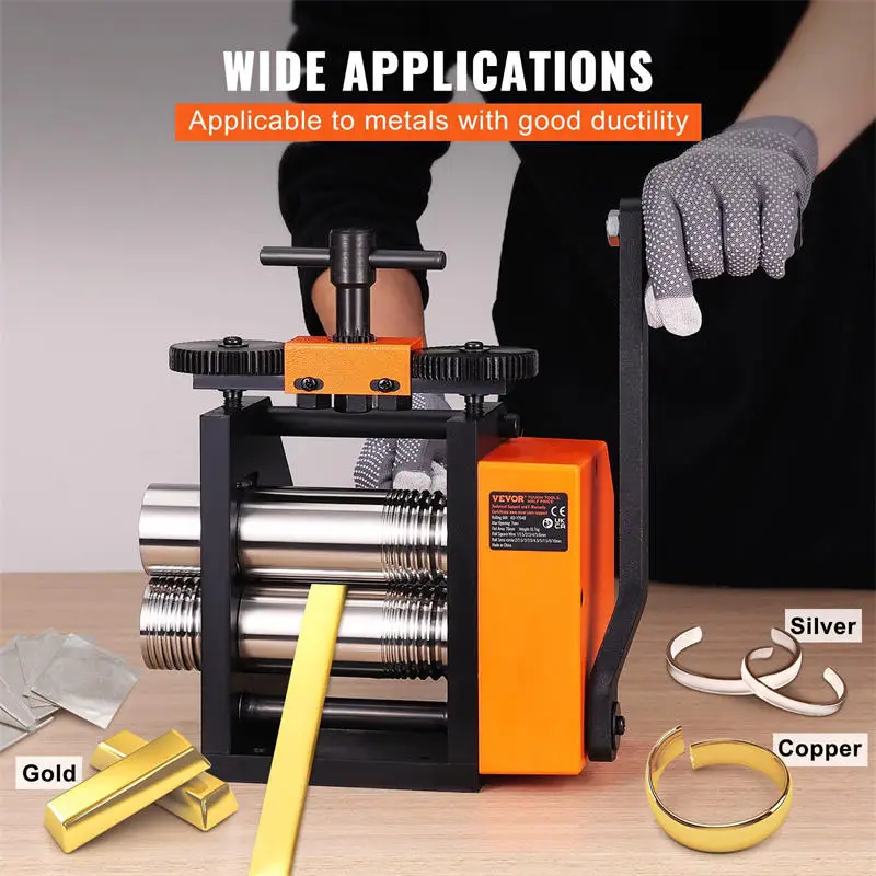 Manual Beading Machine Wire Drawing Machine Gold And Silver Jewelry Gold Making Bracelet Plastic DIY Adjustable Thickness