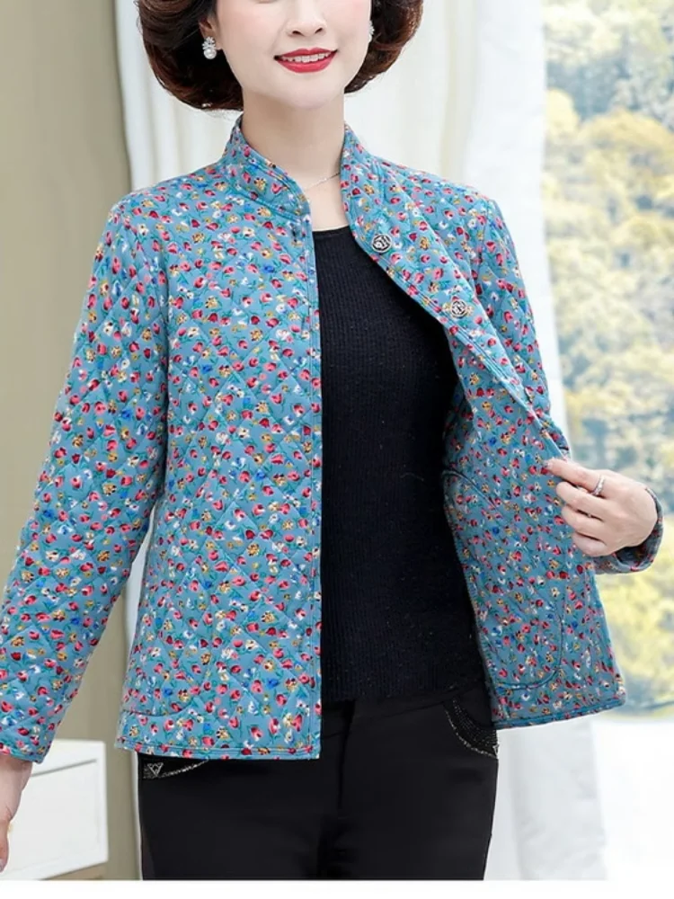 new-winter-floral-cotton-jaet-coat-camel-down-floral-tee-piece-set-for-middle-aged-and-ly-sli-small-cotton-coat