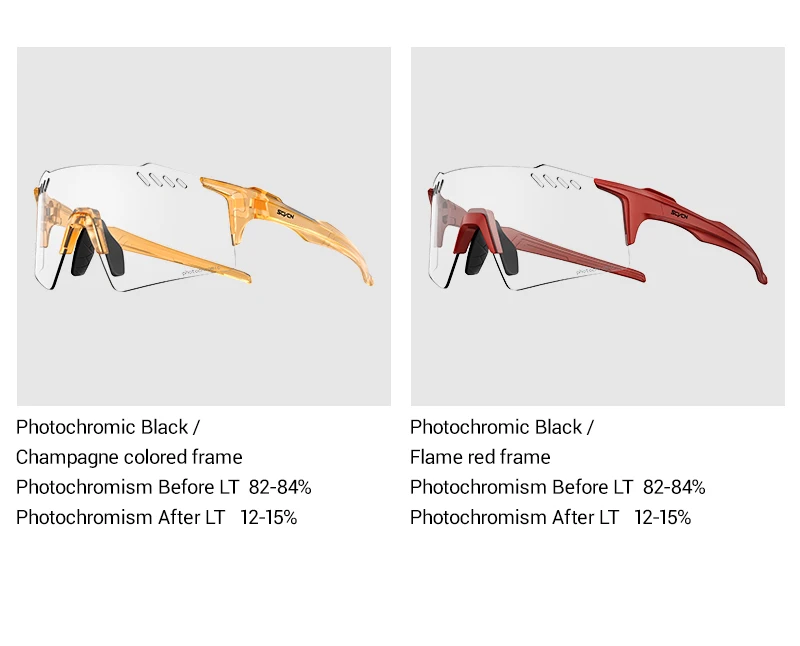SCVCN Frauen Photochrome Sonnenbrille Outdoor Sport Fahrrad Radfahren Gläser Mann MTB Klettern Gläser Fahren Fahrrad UV400 Brillen – Detail 18