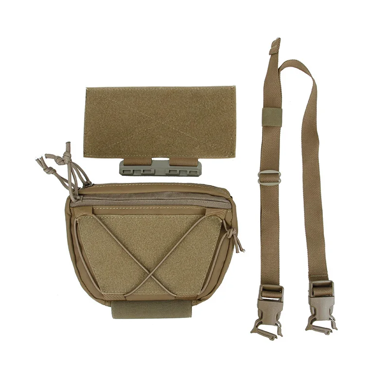 

TMC Plate Carrier Quick Release Hanger Pouch SC2 Utility Fanny Pack Coyote Brown TMC3643