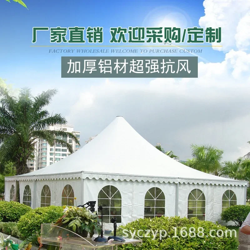 European Outdoor Spire Tent Car Show Wedding Exhibition Sales Event Party Windproof Windproof