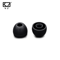 KZ 3 Pairs(6pcs) Earphone Earplug Ear Tip Silicone Cover Plug Earphone Sleeve Accessories For KZ ZSX EDX DQ6 ZST ES4 ASX ZS10