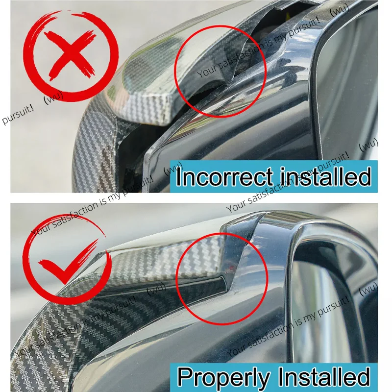 Magickit for BMW X3 G01 X4 G02 X5 G05 X6 G06 X7 G07 Mirror Cover Caps M Style Gloss Black Car Rear View Side Mirror Cover Trim