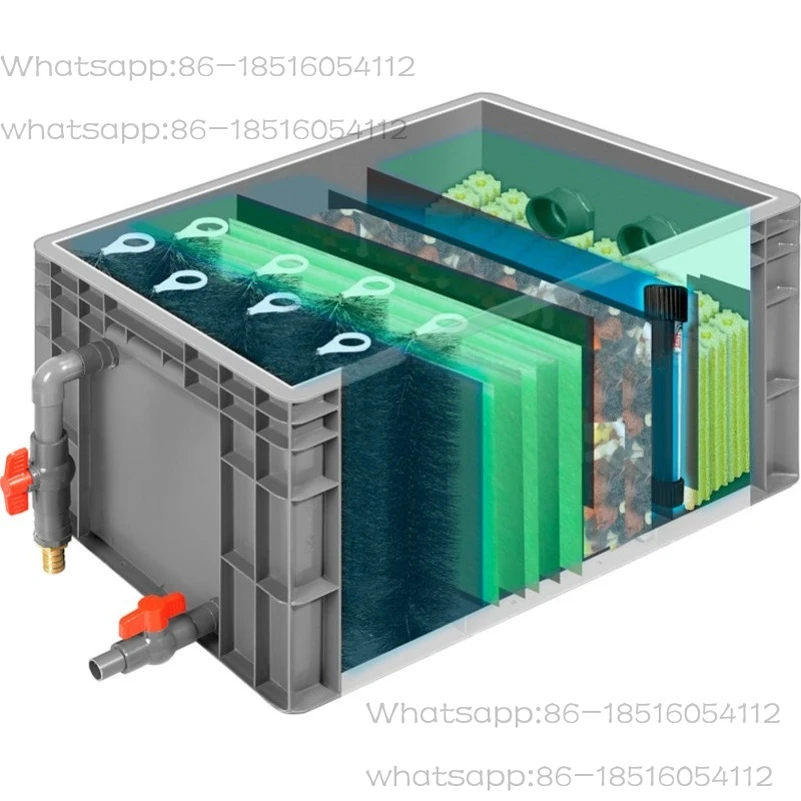Fish Tank Filter Large Outdoor Water Circulation System Household Fish Tank Filter Box Homemade