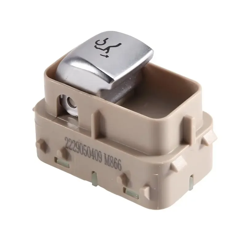 New-For Mercedes Benz W222 S400 S450 S500 S560 13-20 2229050409 Trunk Lid Tailgate Control Switch Button Car Parts Beige