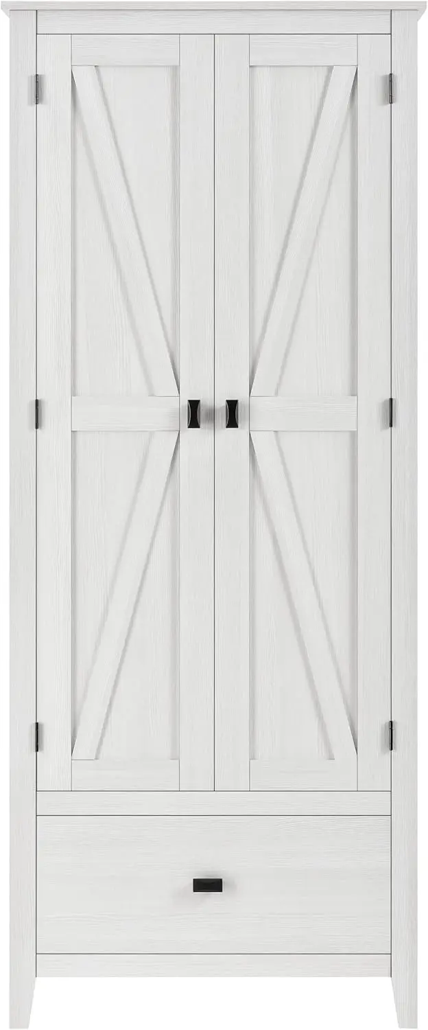 

SystemBuild Evolution Farmington 30" Wide Storage Cabinet, Ivory Pine