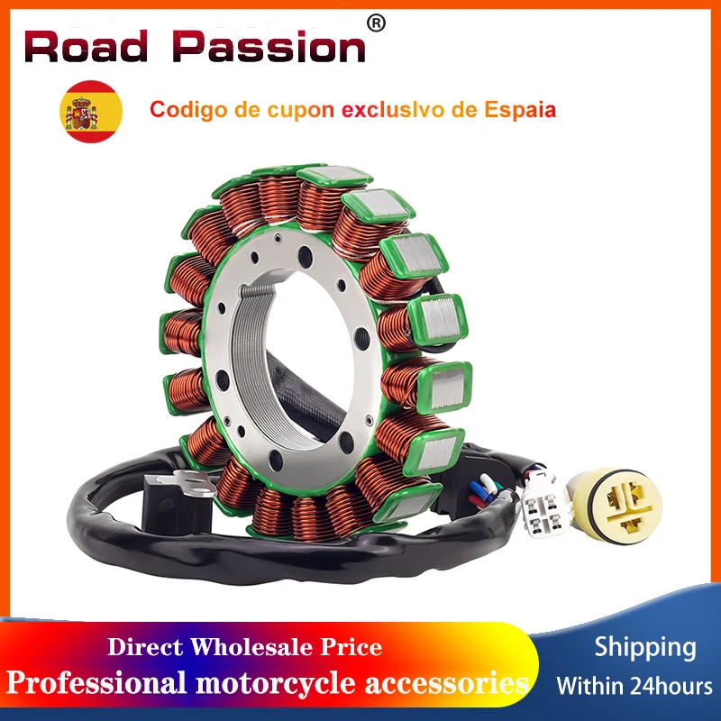 Kit de bobina de estator de generador de motocicleta para YAMAHA YFM400A Kodiak 400 YFM400F Grizzly YFM400FA YFM450FWA 450 YFM450FWAN YFM45FX