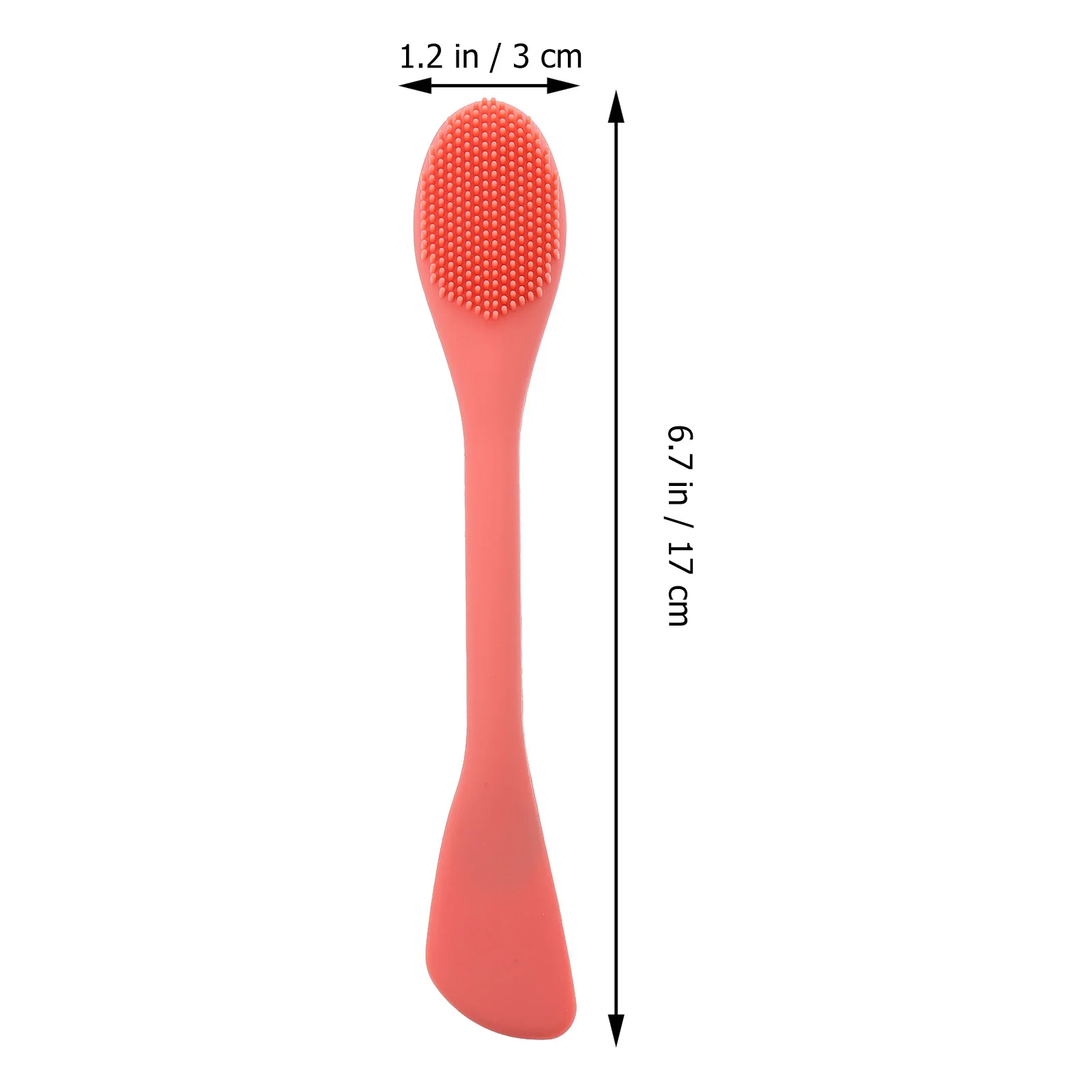 2pcs Double Head Facial Cleaning Brush Silicone Face Wash Tool For Deep Pore Cleansing Exfoliating Massage Scrubber Skin Care
