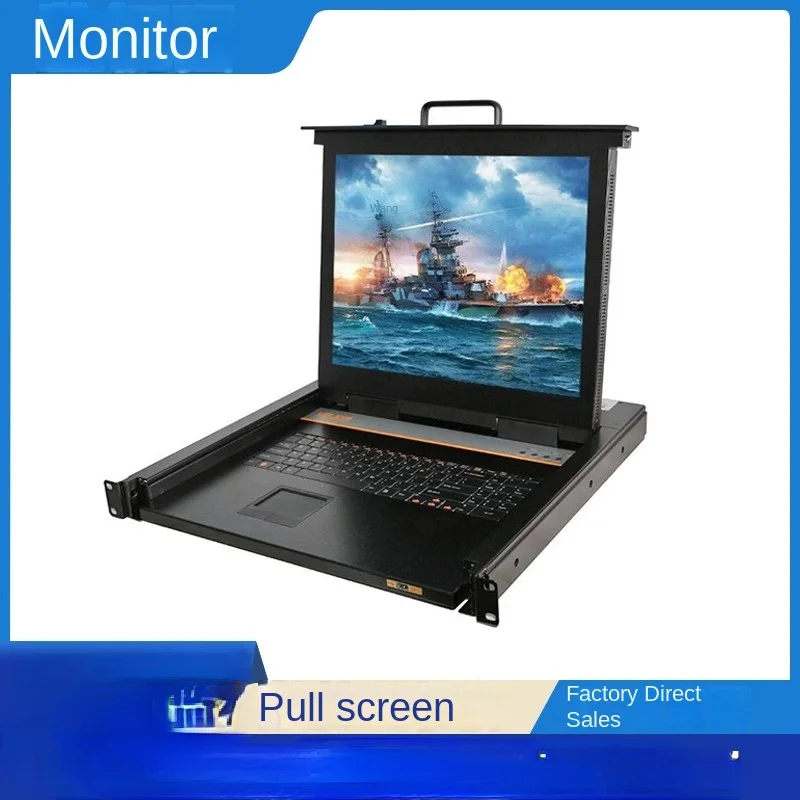 

1-Way VGA Pull Monitor HD 17-Inch TS-K1000 Resolution up to 1280*1024 75Hz