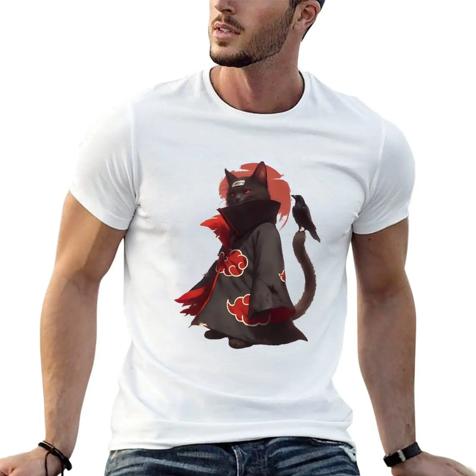 

Itachi's Cat T-Shirt t shirts for man graphic funny man t shirt heavy cotton t shirt man luxury T-Shirt