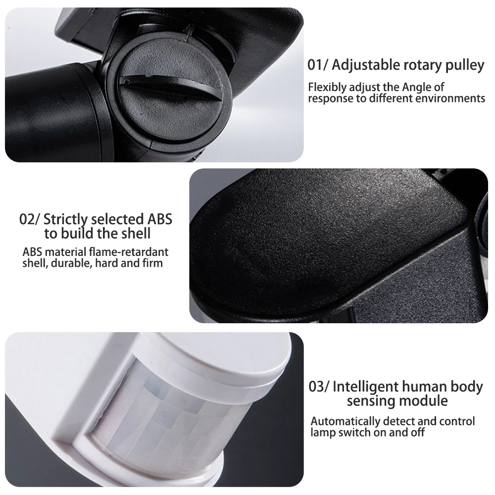 24V Motion Sensor Light Switch PIR Human Presence Detector Automatic Infrared Induction Probe Sport Sensor LED Lamp Switches